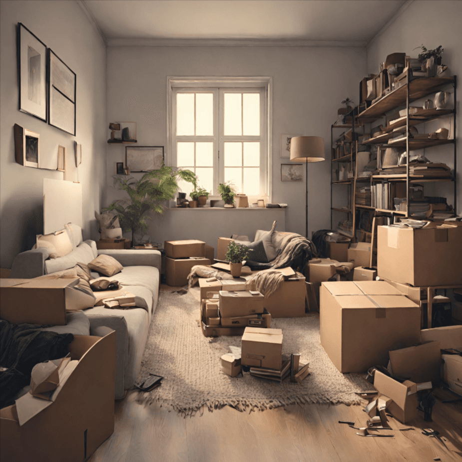 Room with Boxes